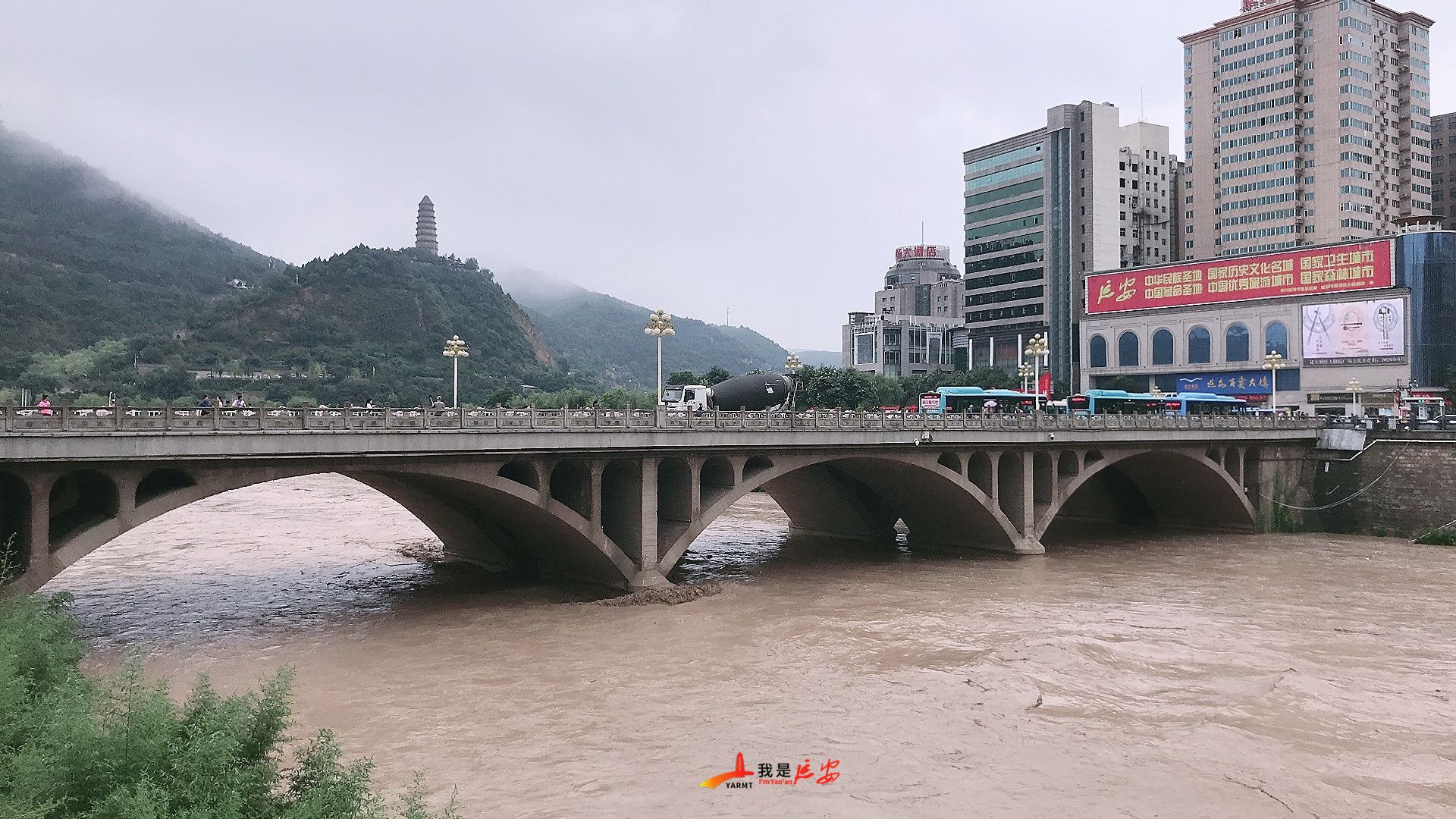 遭遇近40年来最强降雨延安度汛静悄悄